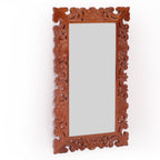 Etta Floral Carved Wall Mirror — view 3