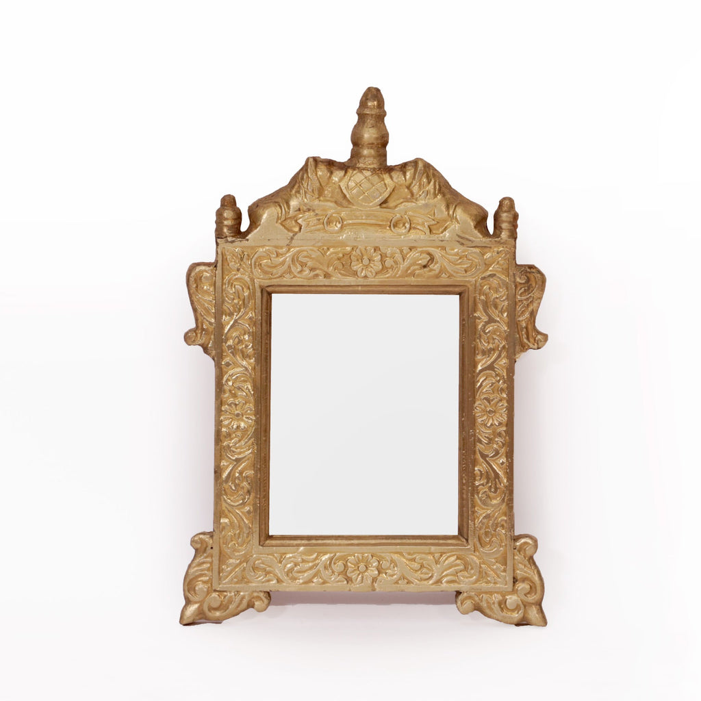 Elina Solid Wood Wall Mirror — view 5