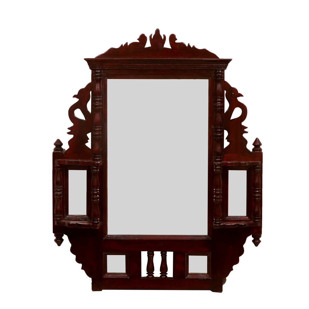 Gemma Solid Wood Wall Mirror — view 2