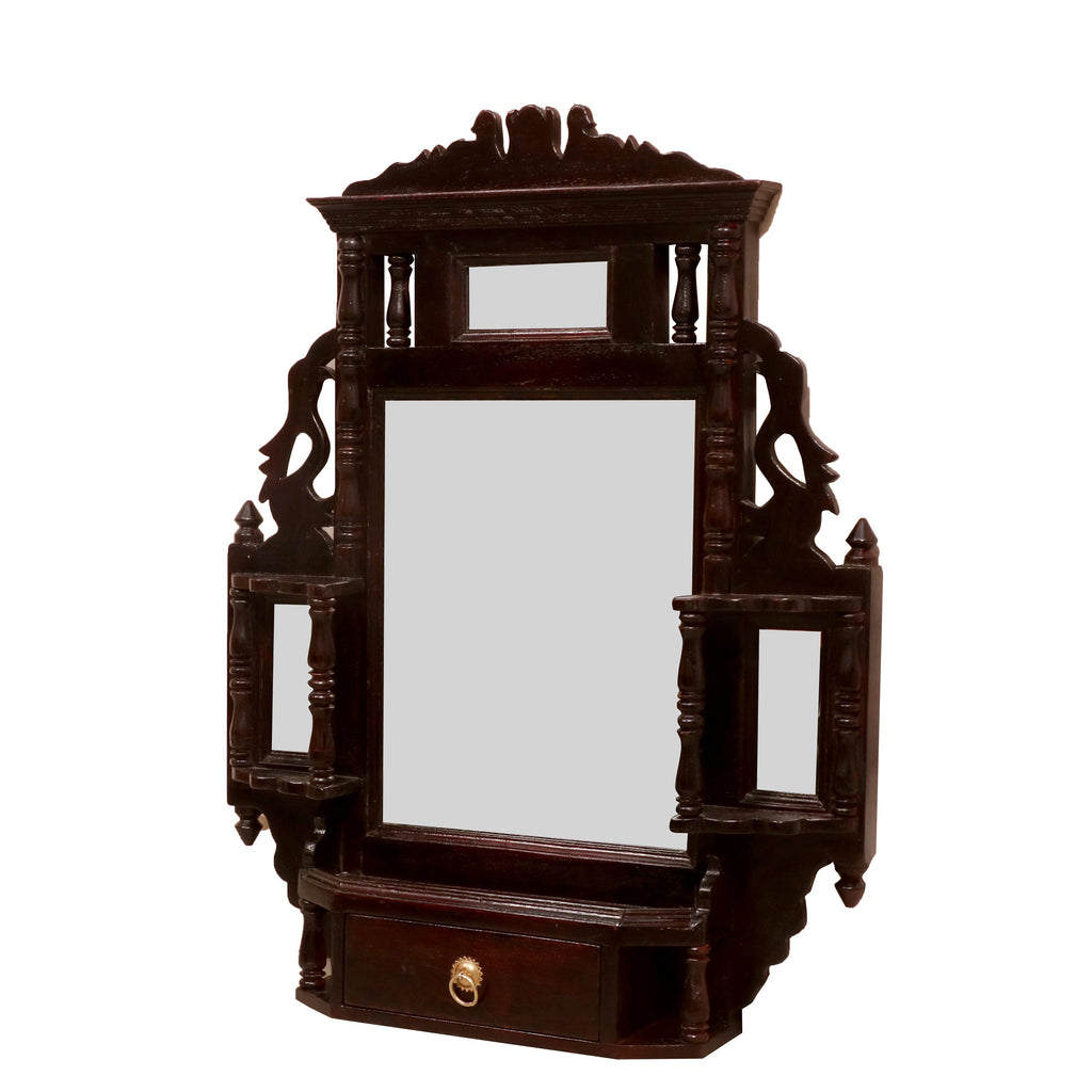 Galina Solid Wood Wall Mirror — view 3