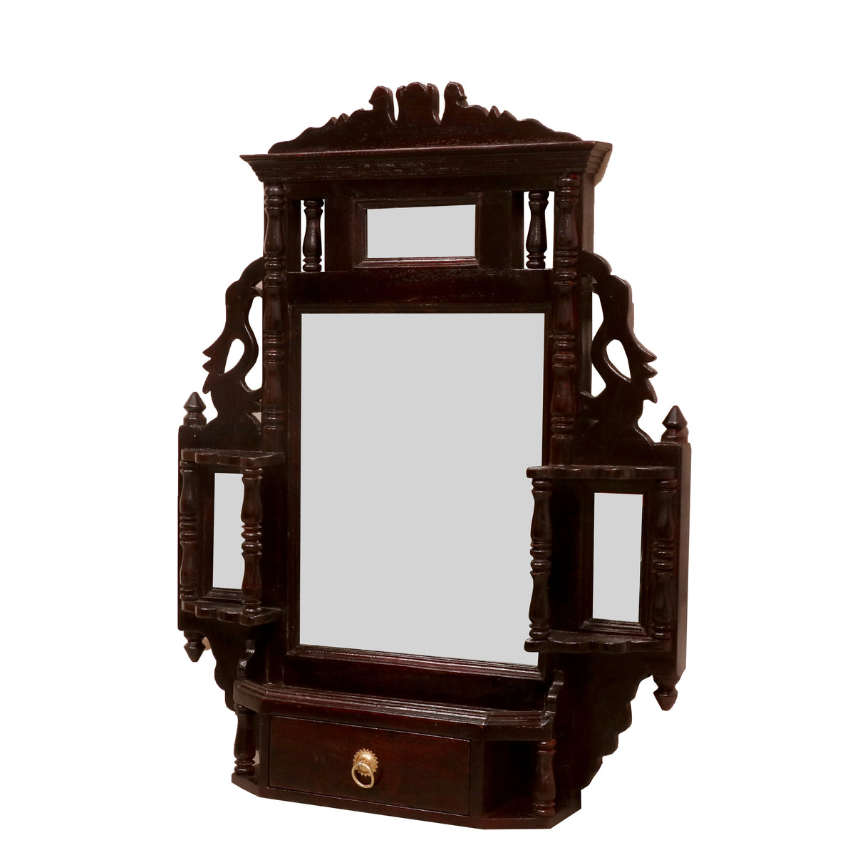 Galina Solid Wood Wall Mirror — view 3