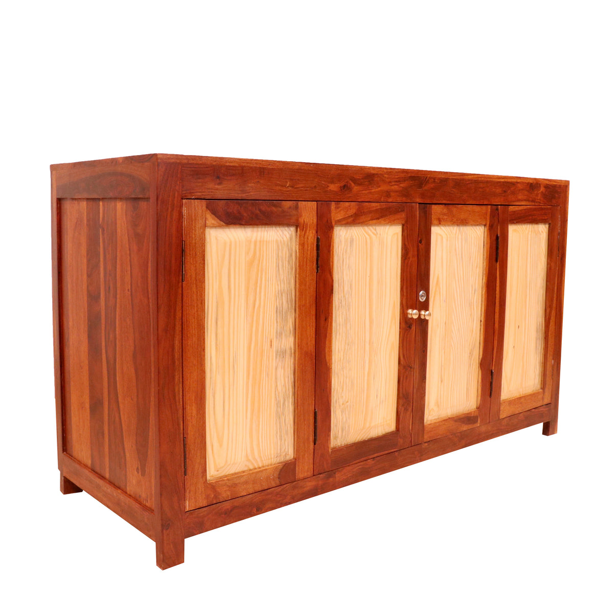 Liora Solid Wood Storage Cabinet — view 1