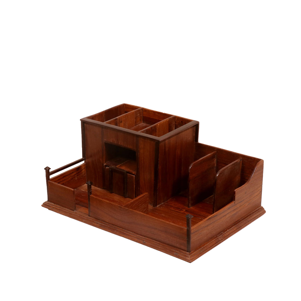 Aston Solid Wood Desktop Organizer - product image 3