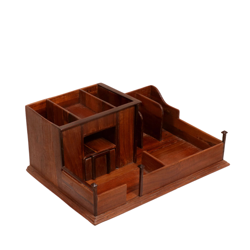 Aston Solid Wood Desktop Organizer - product image 4
