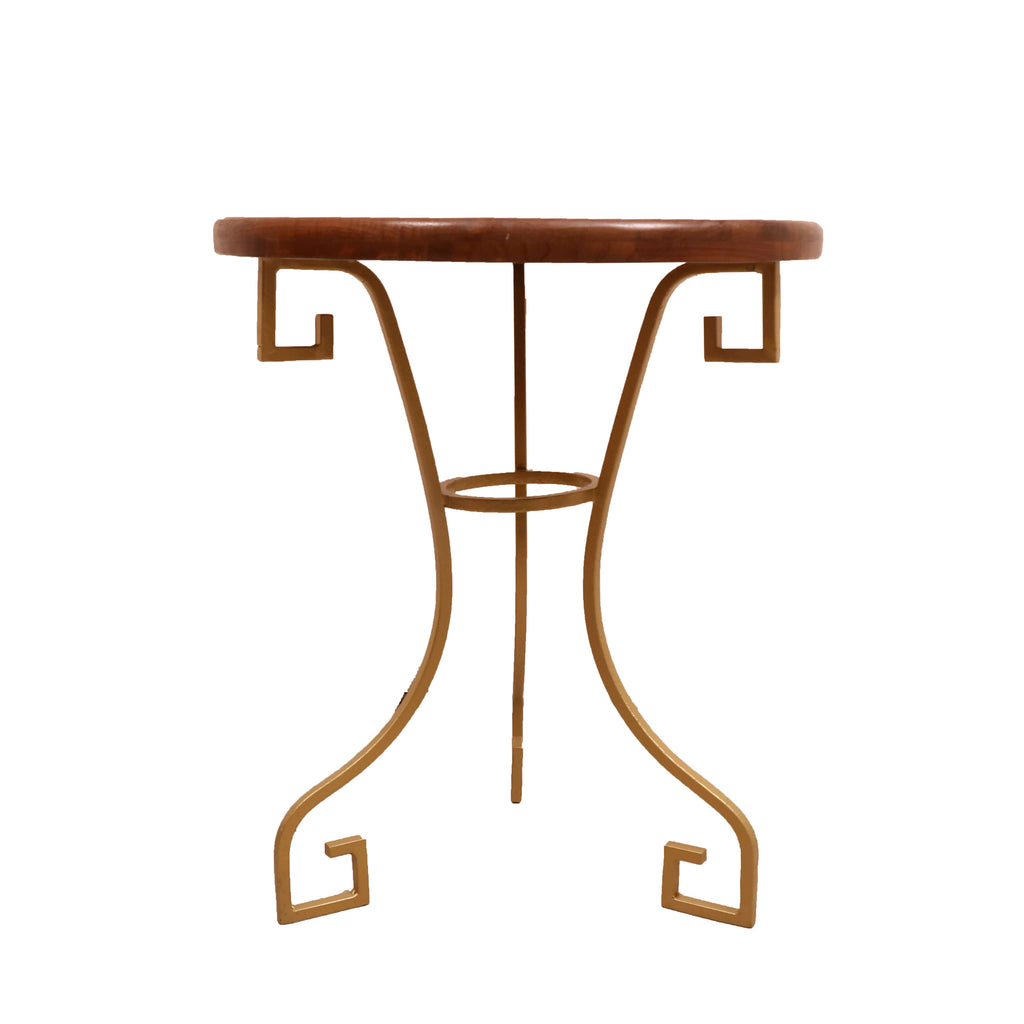 Viola Round Corner Side Table — view 2