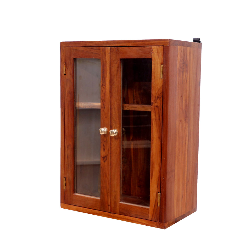 Cora Solid Wood Wall Cabinet — view 1