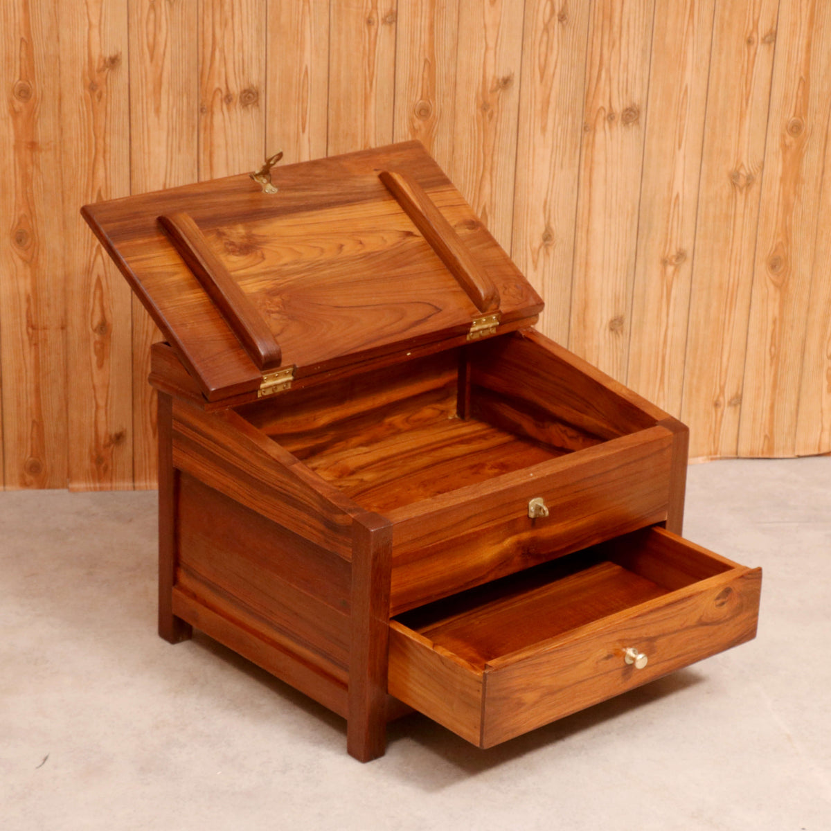 Evora Solid Wood Lap Desk — view 1