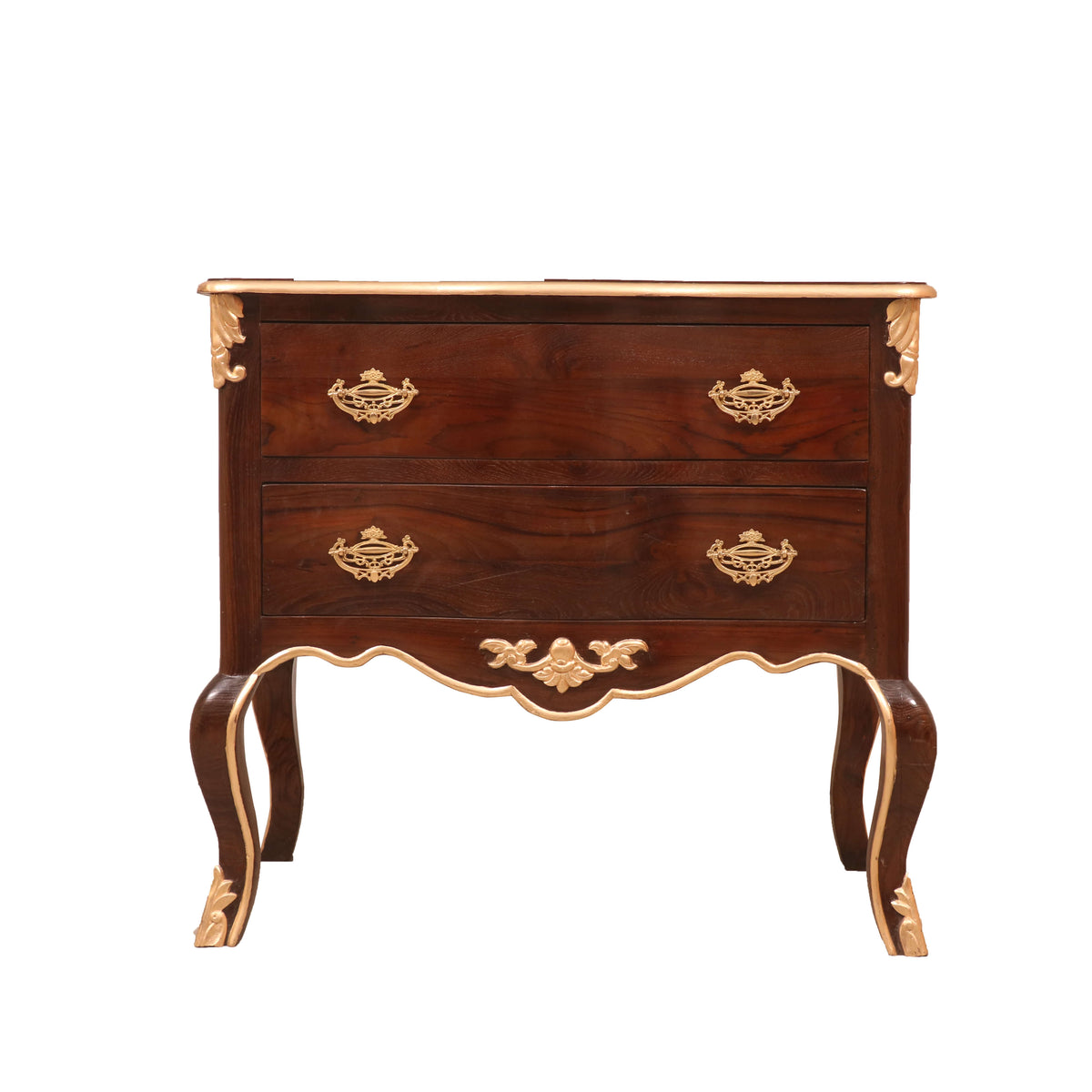 Lyra Gold Drawer Chest — view 1