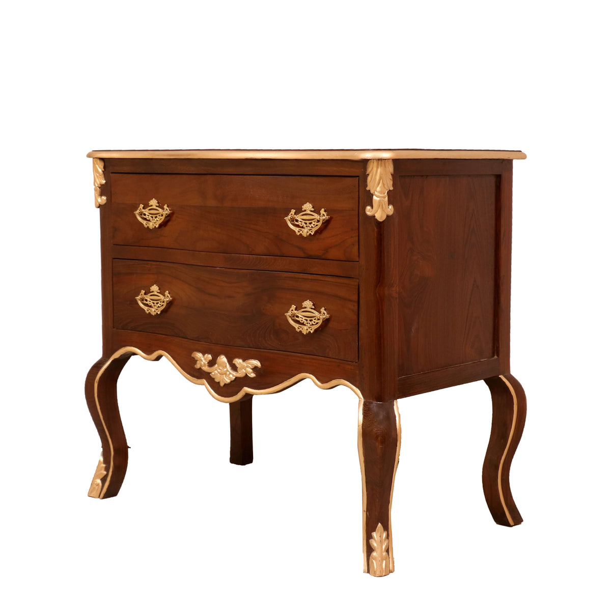 Lyra Gold Drawer Chest — view 2