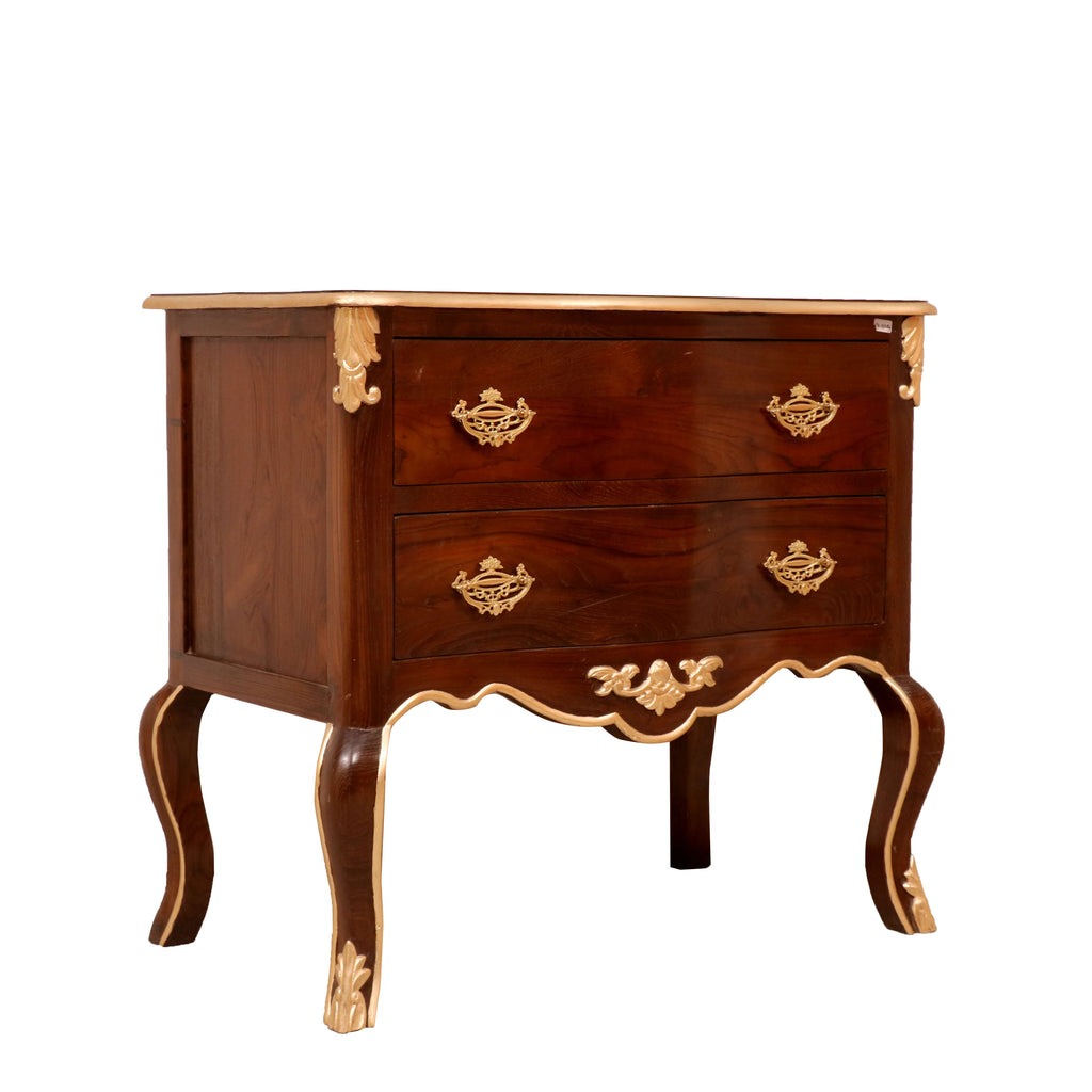 Lyra Gold Drawer Chest — view 5