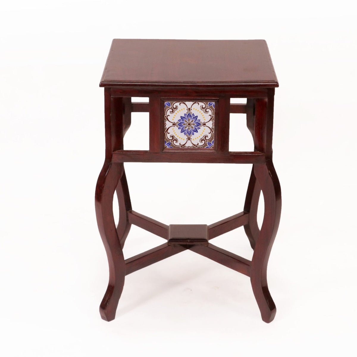 Rhea Tiled Side Table — view 3