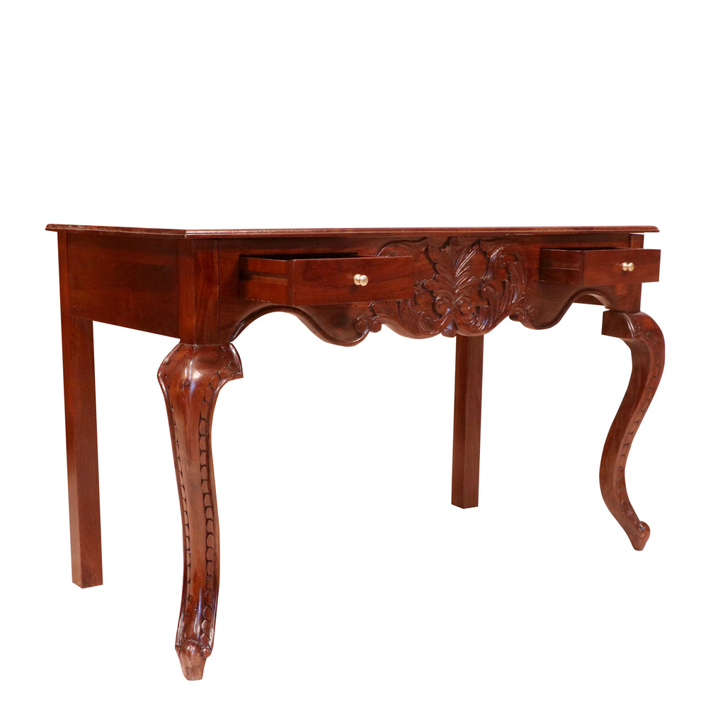 Livia Carved Console Table — view 4