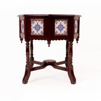 Renata Hexagonal Tiled Side Table — view 3