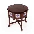Renata Hexagonal Tiled Side Table — view 1