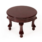 Renata Carved Round Coffee Table — view 1