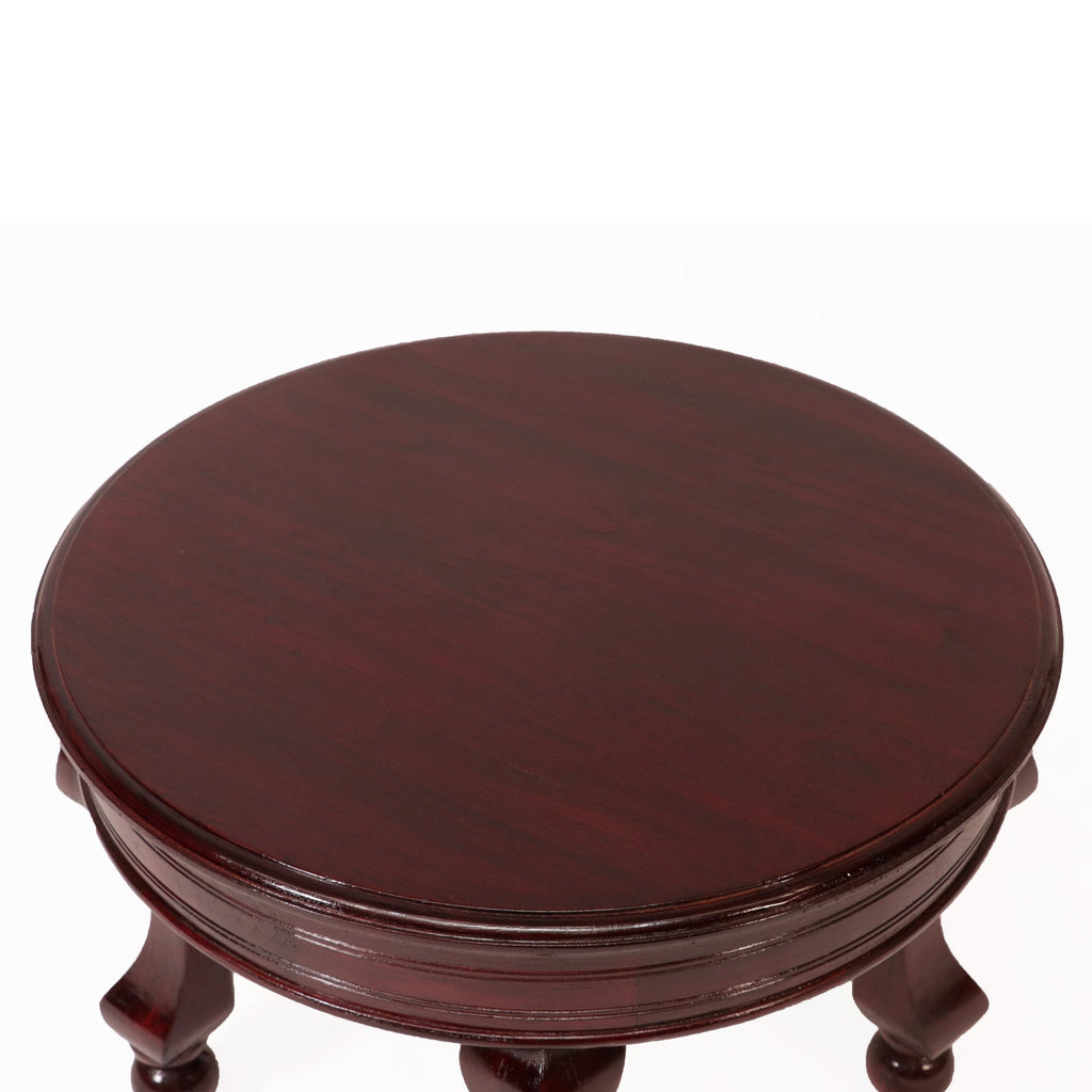 Renata Carved Round Coffee Table — view 4