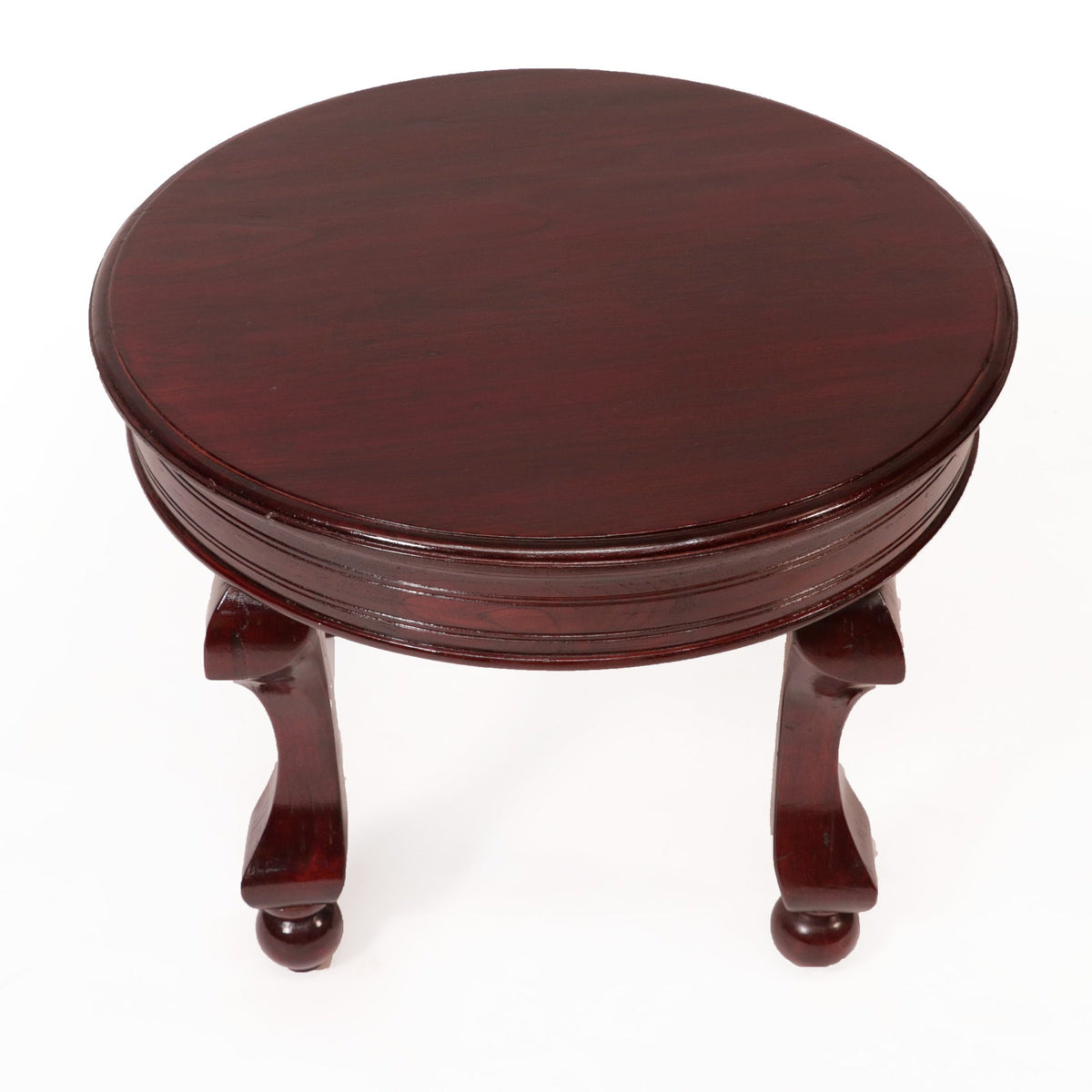 Renata Carved Round Coffee Table — view 5