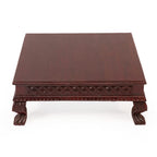 Zelia Carved Bajot Table — view 1