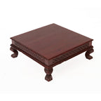 Zelia Carved Bajot Table — view 3
