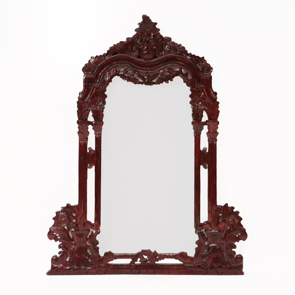 Eira Solid Wood Wall Mirror — view 2
