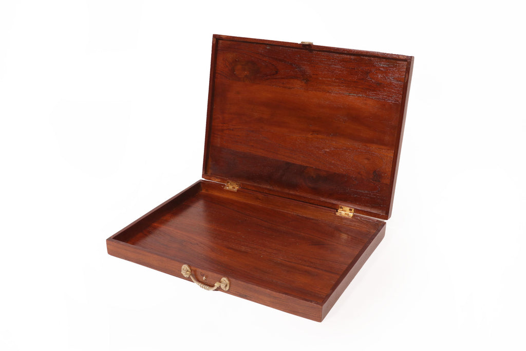 Giselle Floral Carved Storage Box — view 3