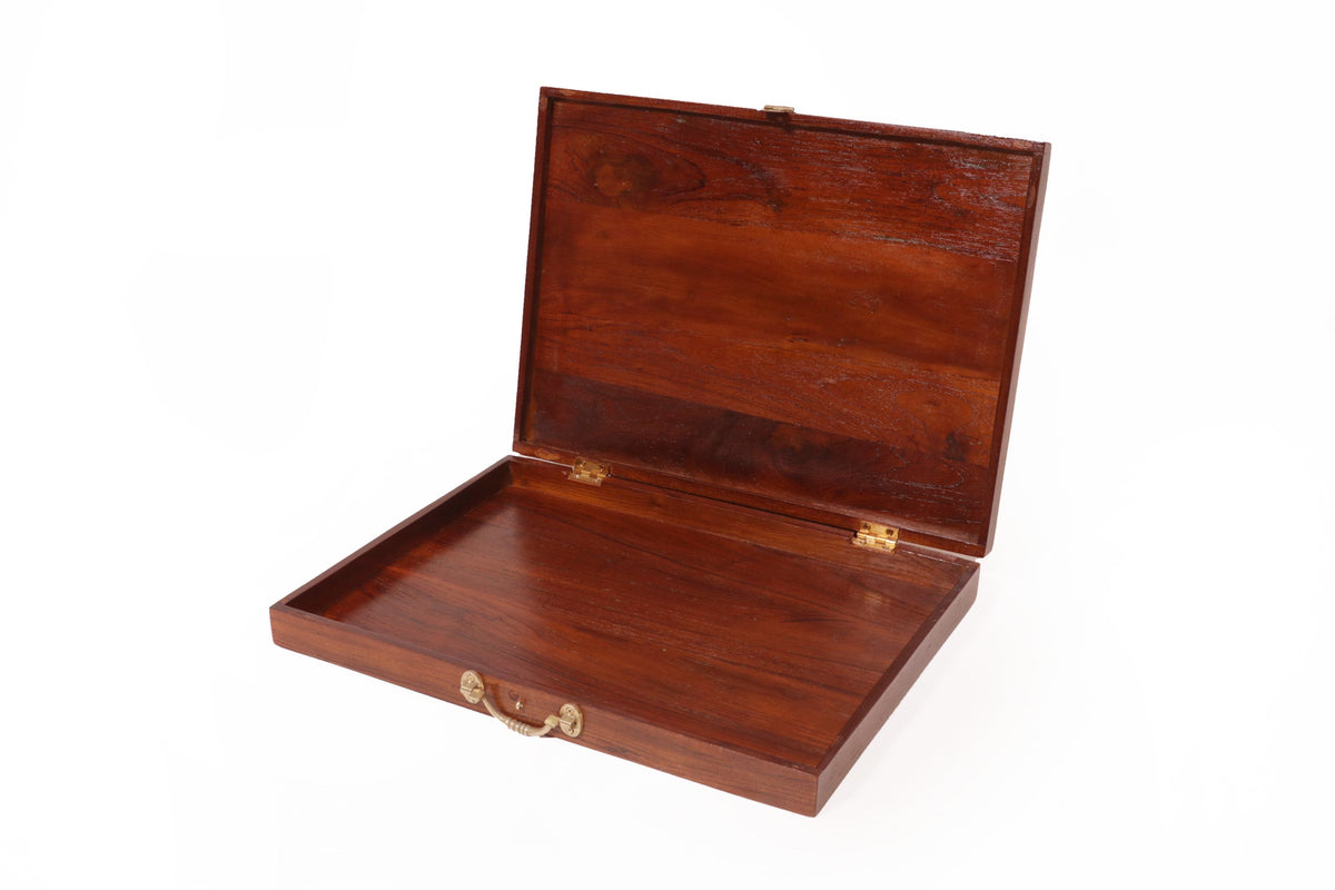 Giselle Floral Carved Storage Box — view 3