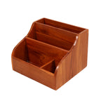 Ellis Solid Wood Desk Organizer - Natural - product image 1