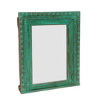 Eden Carved Distressed Wall Mirror — view 5