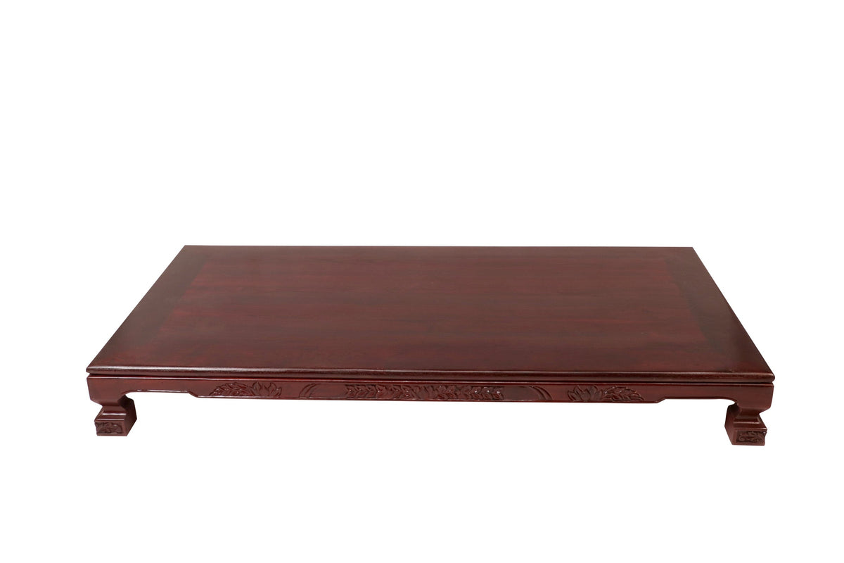 Arlo Solid Wood Low Dining Table — view 2