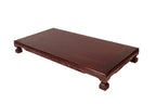 Arlo Solid Wood Low Dining Table — view 3