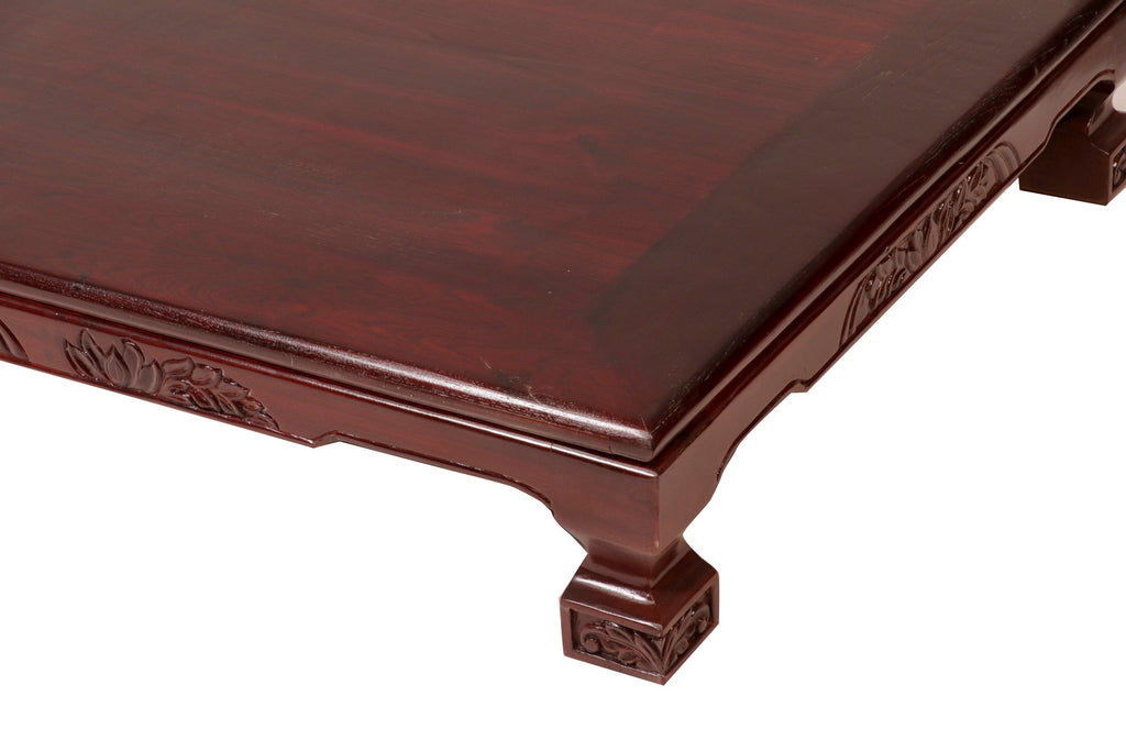 Arlo Solid Wood Low Dining Table — view 4
