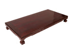 Arlo Solid Wood Low Dining Table — view 1