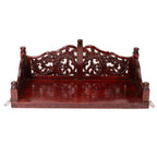 Alba Carved Hanging Swing — view 2