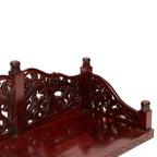 Alba Carved Hanging Swing — view 4