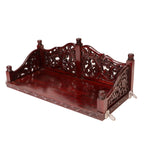 Alba Carved Hanging Swing — view 1