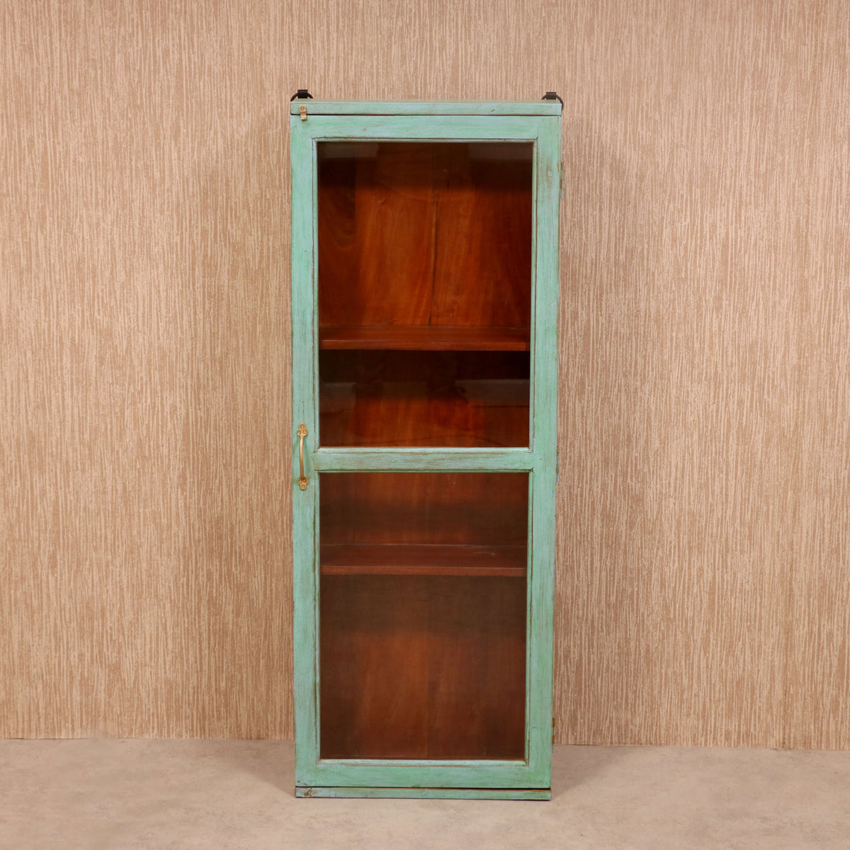 Freya Distressed Vintage Wall Cabinet — view 1