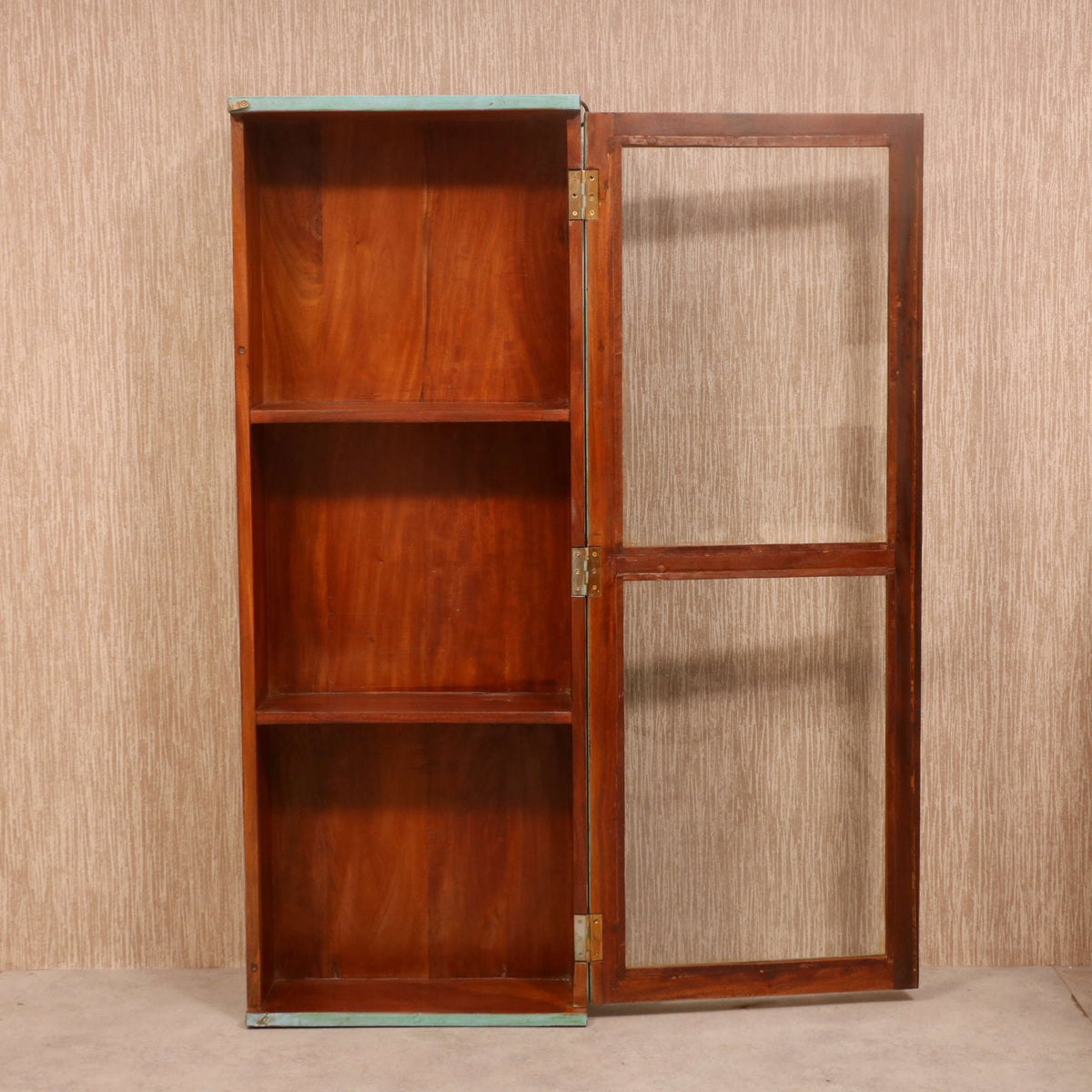 Freya Distressed Vintage Wall Cabinet — view 2