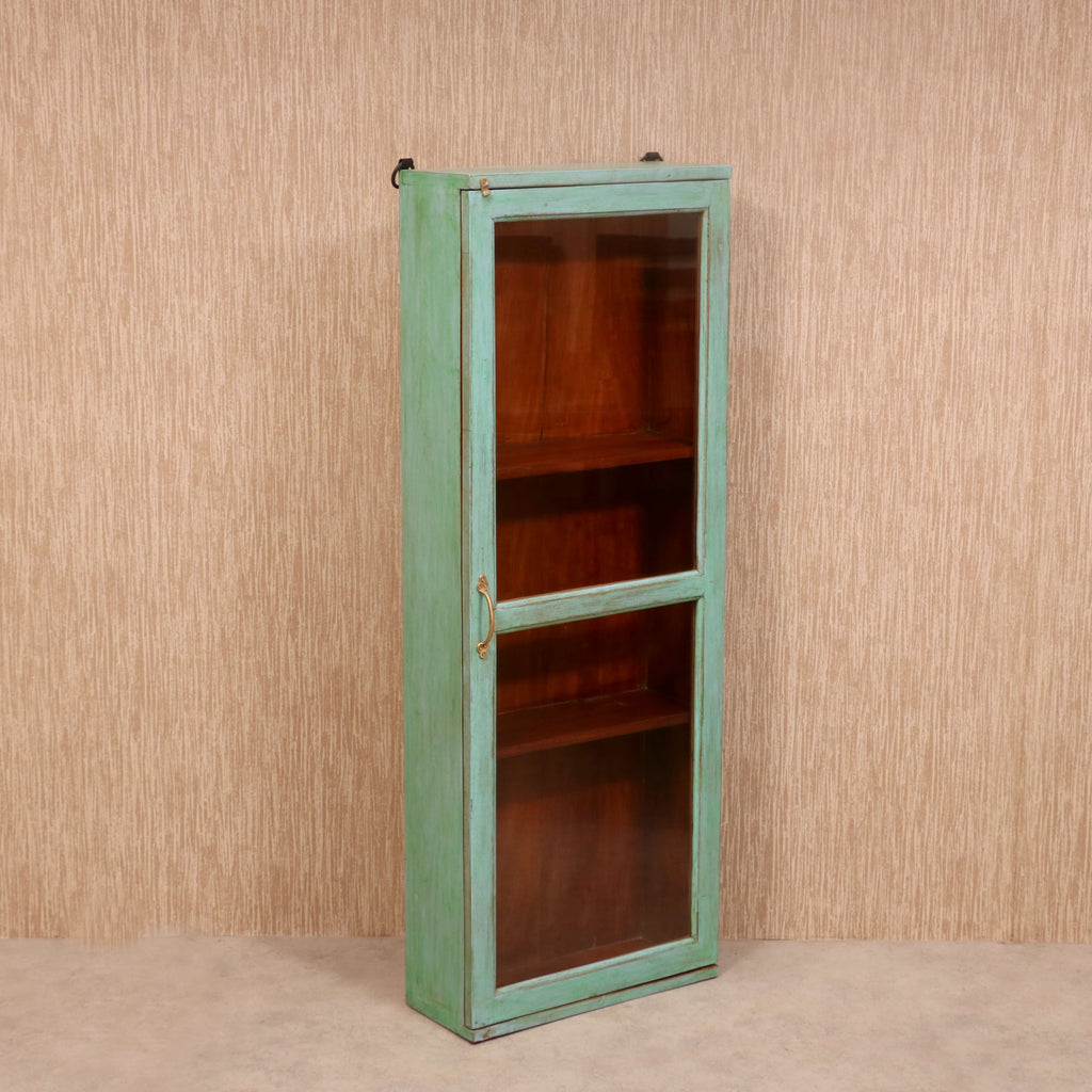 Freya Distressed Vintage Wall Cabinet — view 3