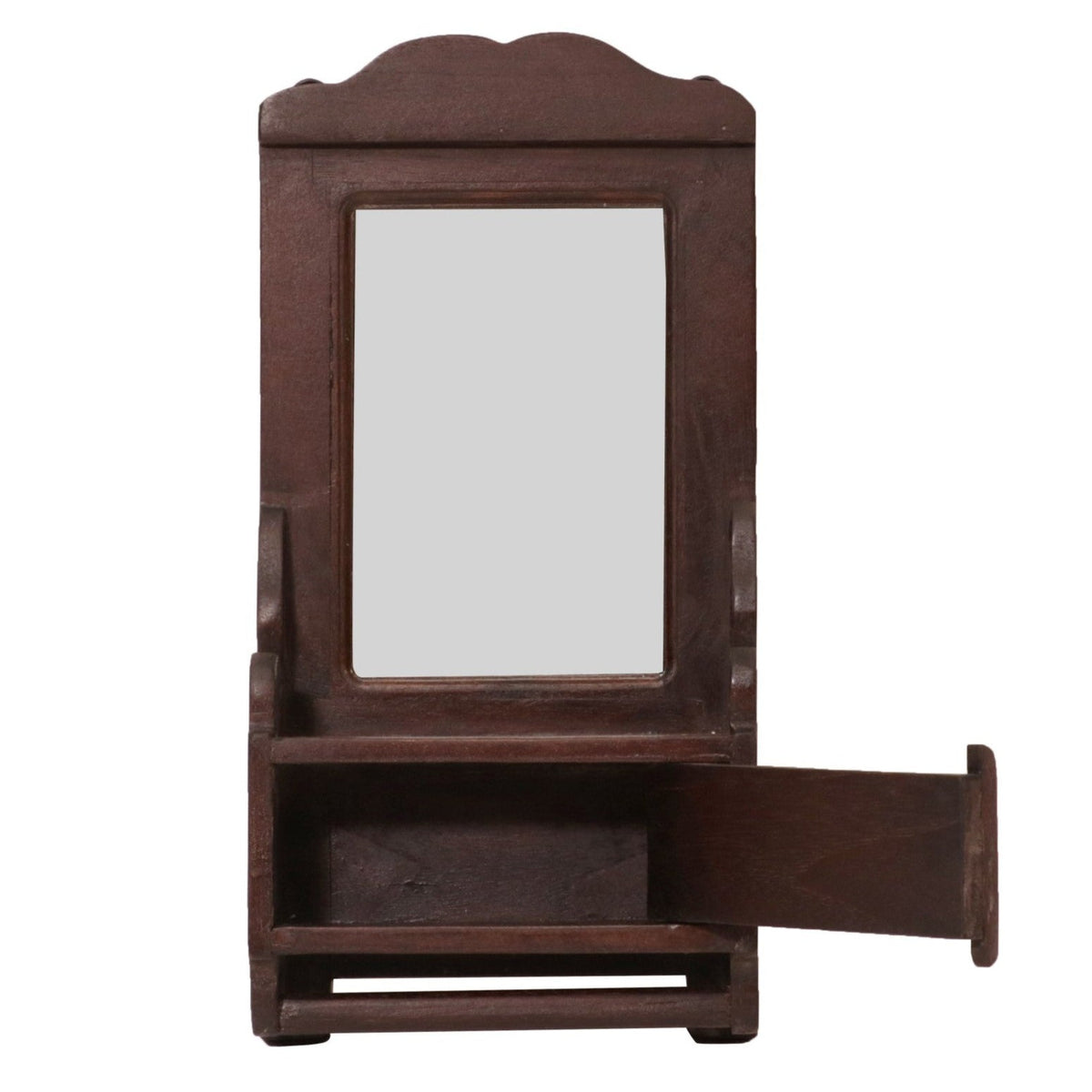 Darla Solid Wood Wall Mirror — view 1