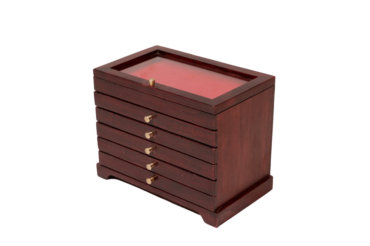 Livia Solid Wood Drawer Chest — view 1