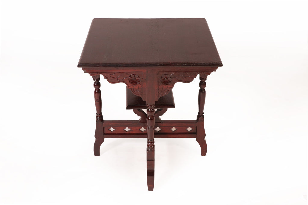 Opal Solid Wood Side Table — view 3