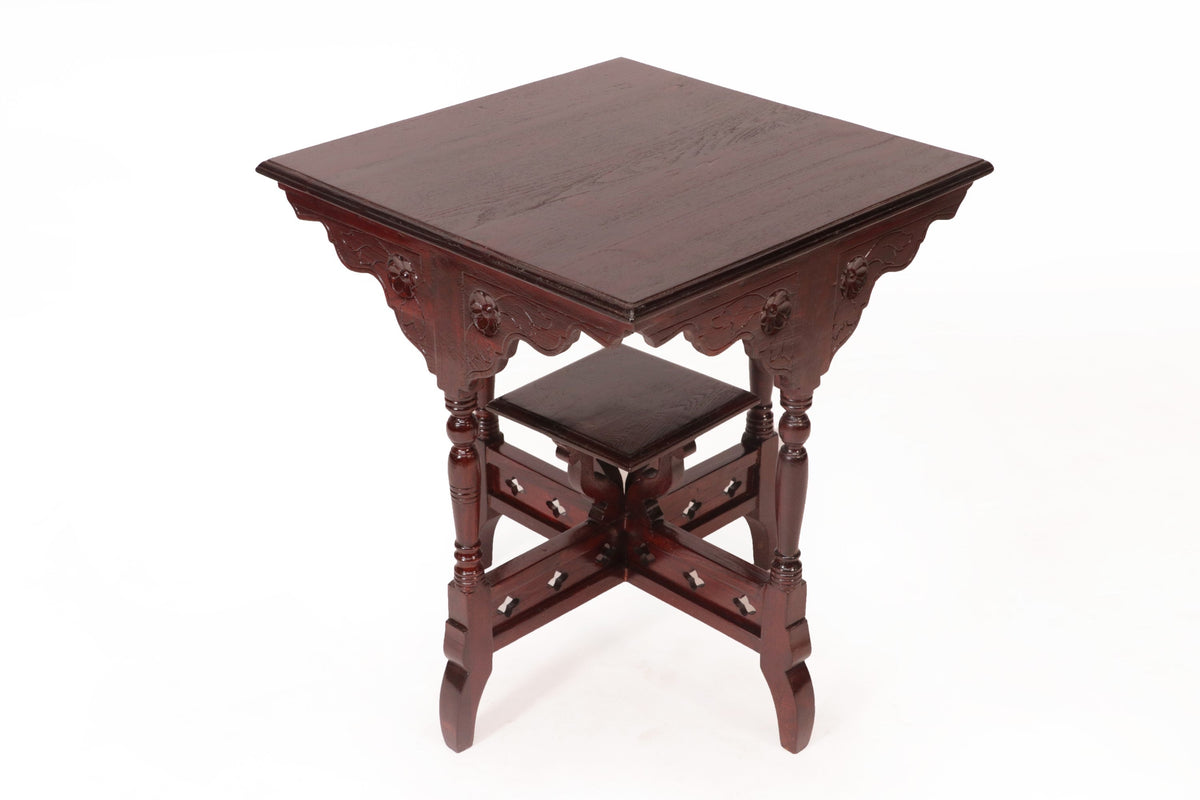 Opal Solid Wood Side Table — view 1