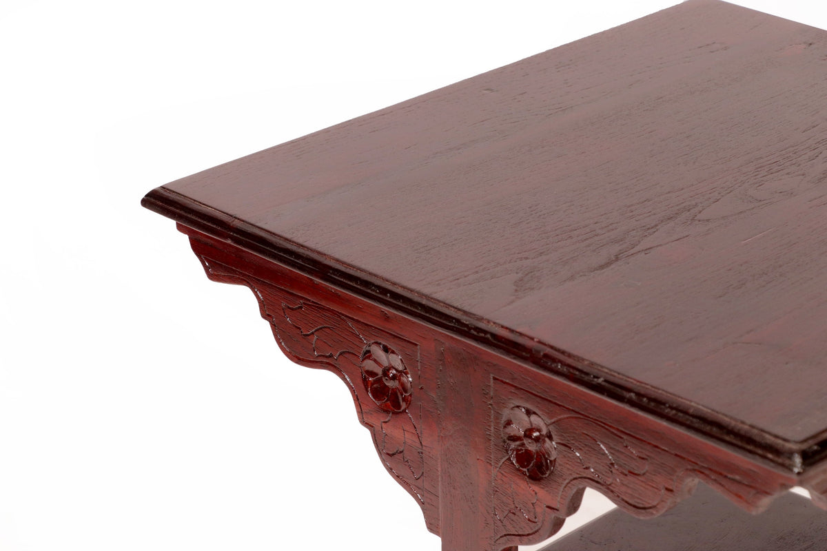 Opal Solid Wood Side Table — view 4