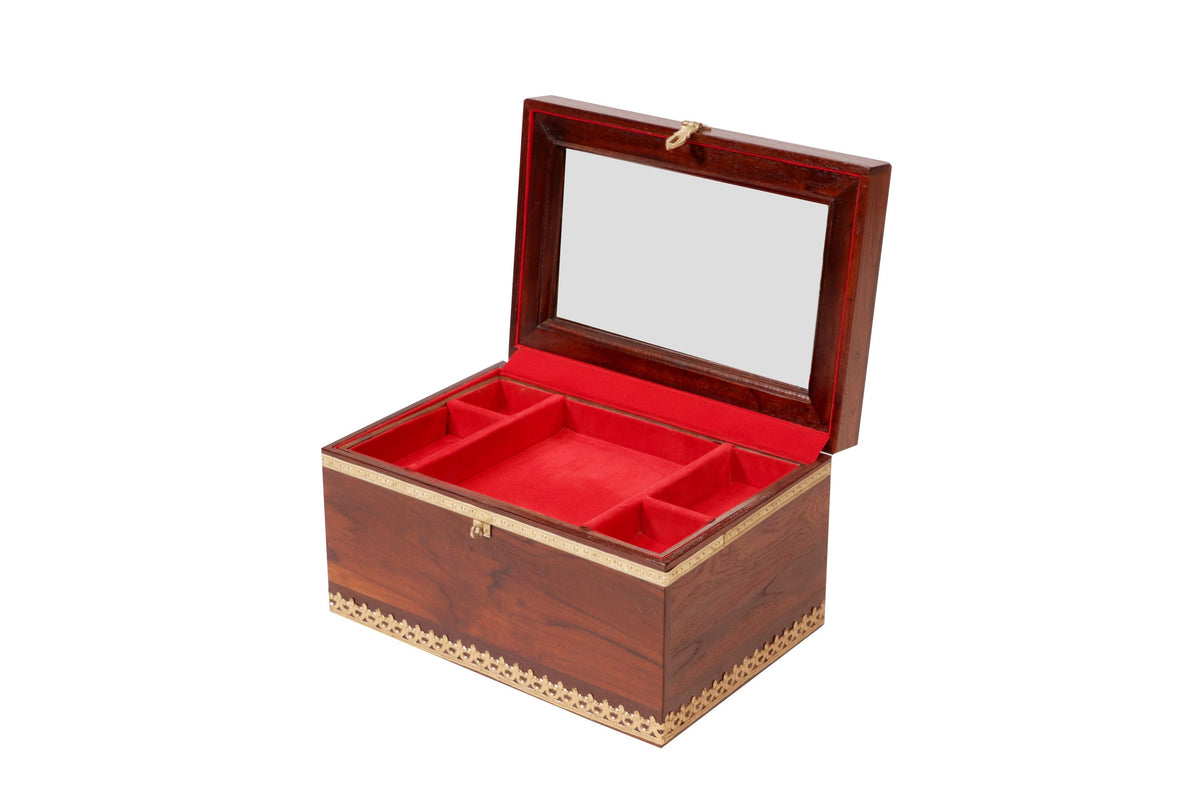 Estelle Solid Wood Jewellery Box — view 4