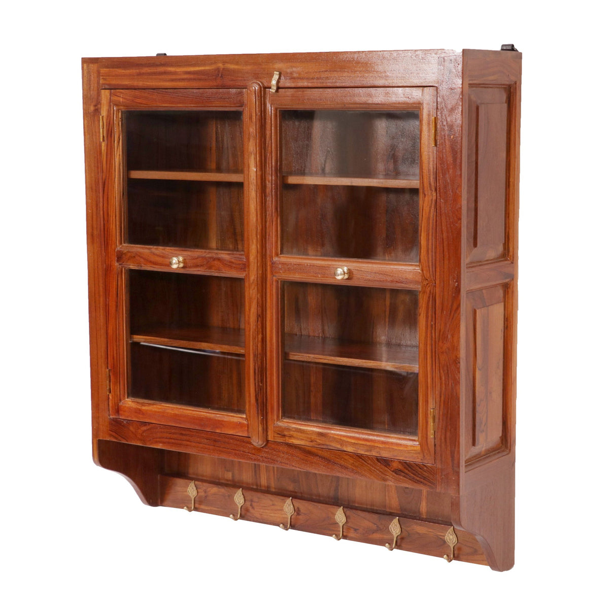 Riva Solid Wood Storage Cabinet — view 1