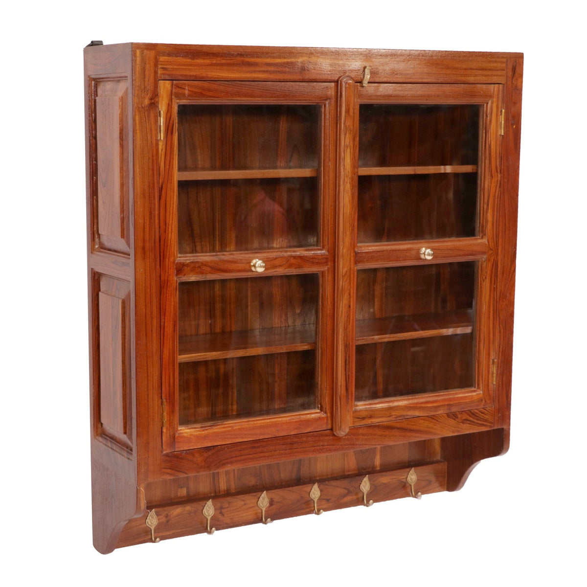 Riva Solid Wood Storage Cabinet — view 2