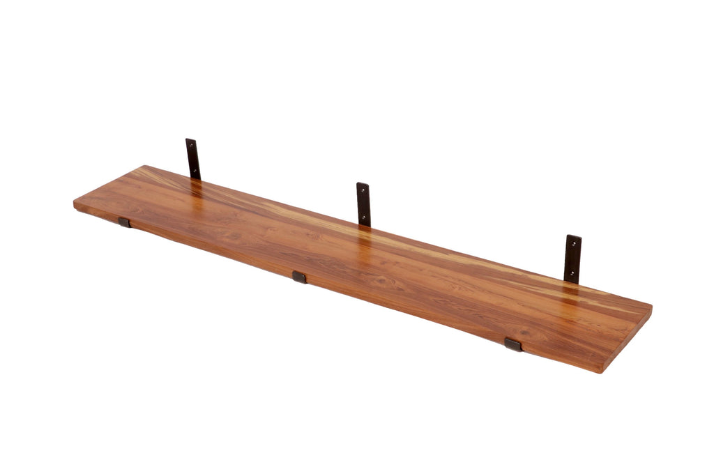Alma Solid Wood Wall Shelf — view 1