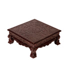 Wren Carved Bajot Table — view 3