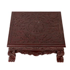 Wren Carved Bajot Table — view 5