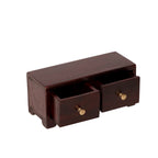 Cleo Solid Wood 2 Drawer Desktop Chest - Russet - product image 1